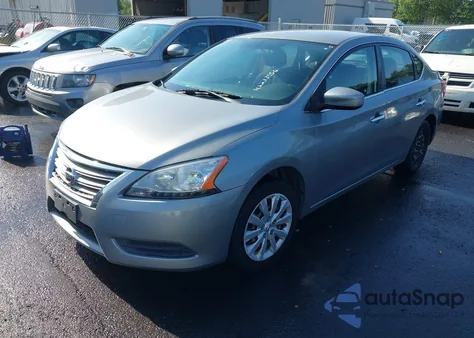 2013 Nissan Sentra Sv из США, поврежденный, VIN 3N1AB7AP0DL713379